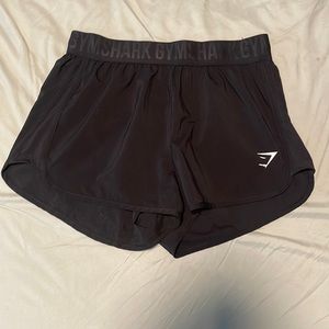 Gym, shark, athletic running shorts